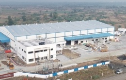 Site industriel à Halol, Inde
