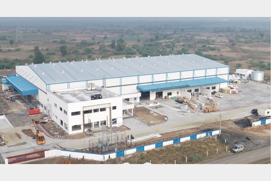 Site industriel à Halol, Inde